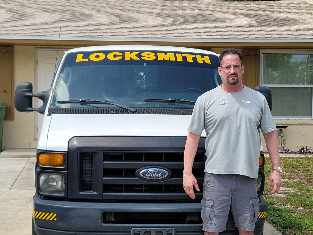 Locksmith Bradenton Paul Ewing A1 Agent Locksmith Owner